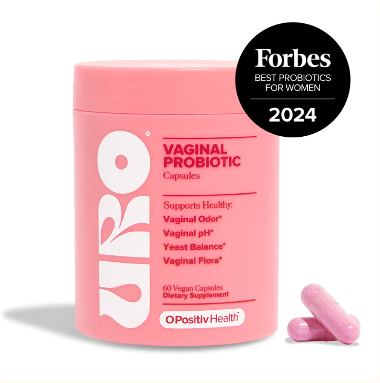 URO Women's Probiotics - Health Supplement pH Balance with Prebiotics & Lactobacillus Probiotic Blend