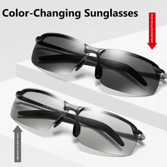 Beyond Vision Smart Glasses | Multi-Layer See-Through Tech | Polarized Sunglasses forMen's Daily & Professional Use