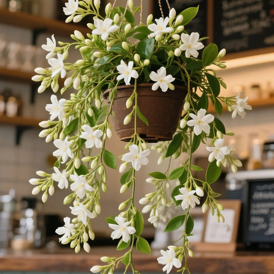 Buy 2 Get 1 Free | Trailing Jasmine Seeds – Easy Grow, Fragrant Blooms for Home & Balcony-tss