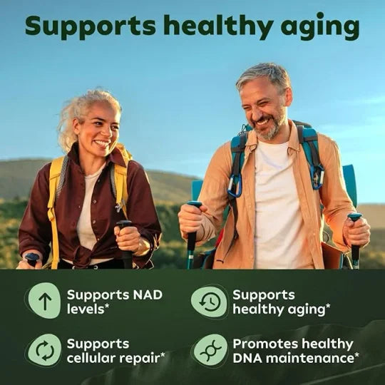 NR900 - NAD+ Supplement for Skin Aging Support, Energy, and Focus - 80 Count - Vitamin & Wellness Supplements Dietary