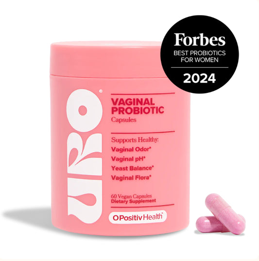 URO Women's Probiotics - Health Supplement pH Balance with Prebiotics & Lactobacillus Probiotic Blend