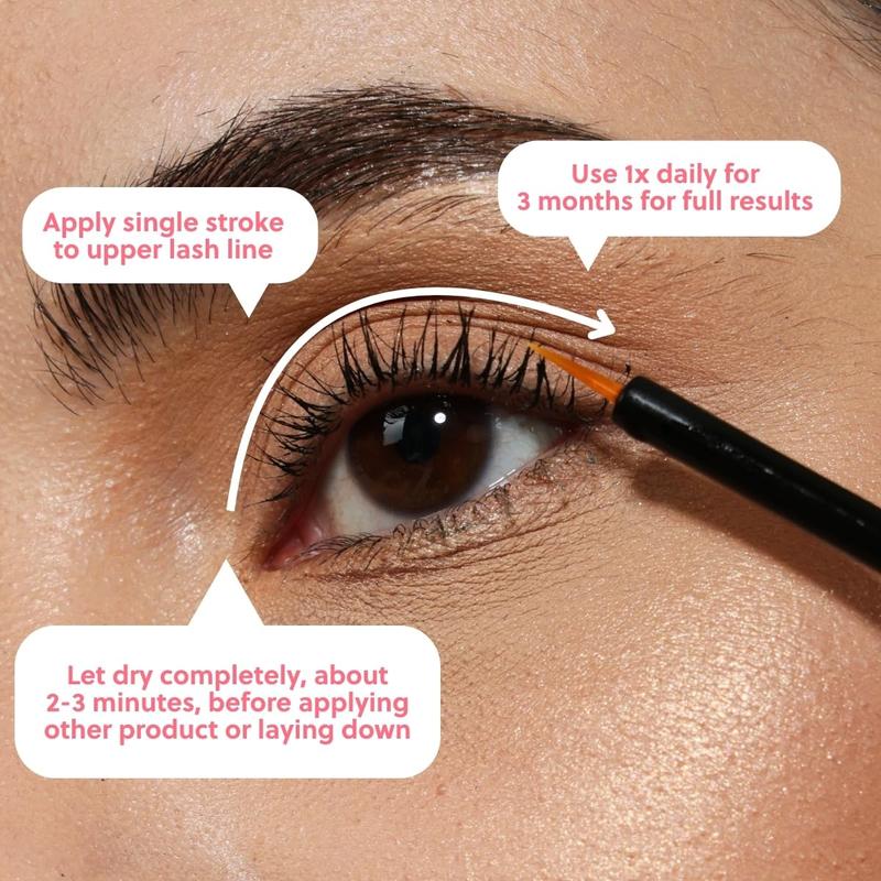 Avellia Eyelash Enhancing Serum with Powerful Peptides & Plant Botanicals for Thinning Lashes 3ML Makeup Cosmetic-tss