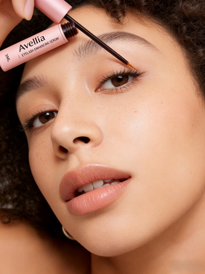 Avellia Eyelash Enhancing Serum with Powerful Peptides & Plant Botanicals for Thinning Lashes 3ML Makeup Cosmetic-tss