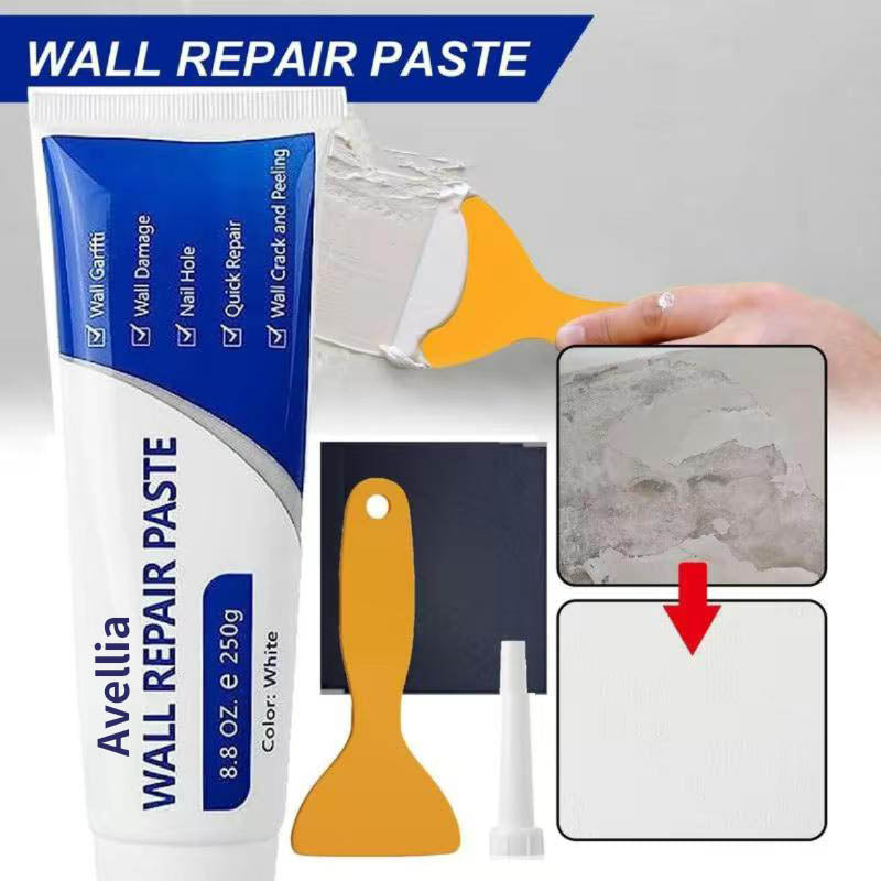 Drywall Patch Repair Kit 250g Wall Mending Agent Multi-functional Quick-drying Paste Adhesive Heavy Duty Concrete Sealant Waterproof Self-adhesive-tss