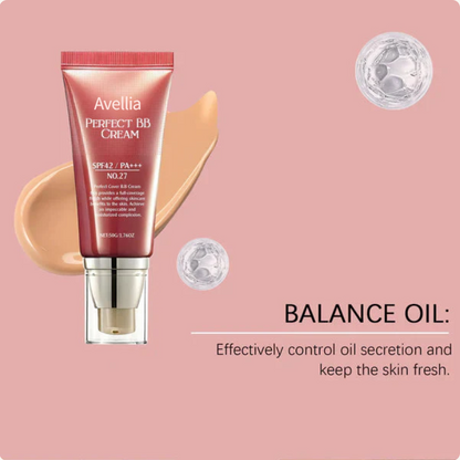 Perfect Cover BB Cream SPF 42 PA+++Flawless Skin in 10 Seconds — No Heavy Foundation——tss